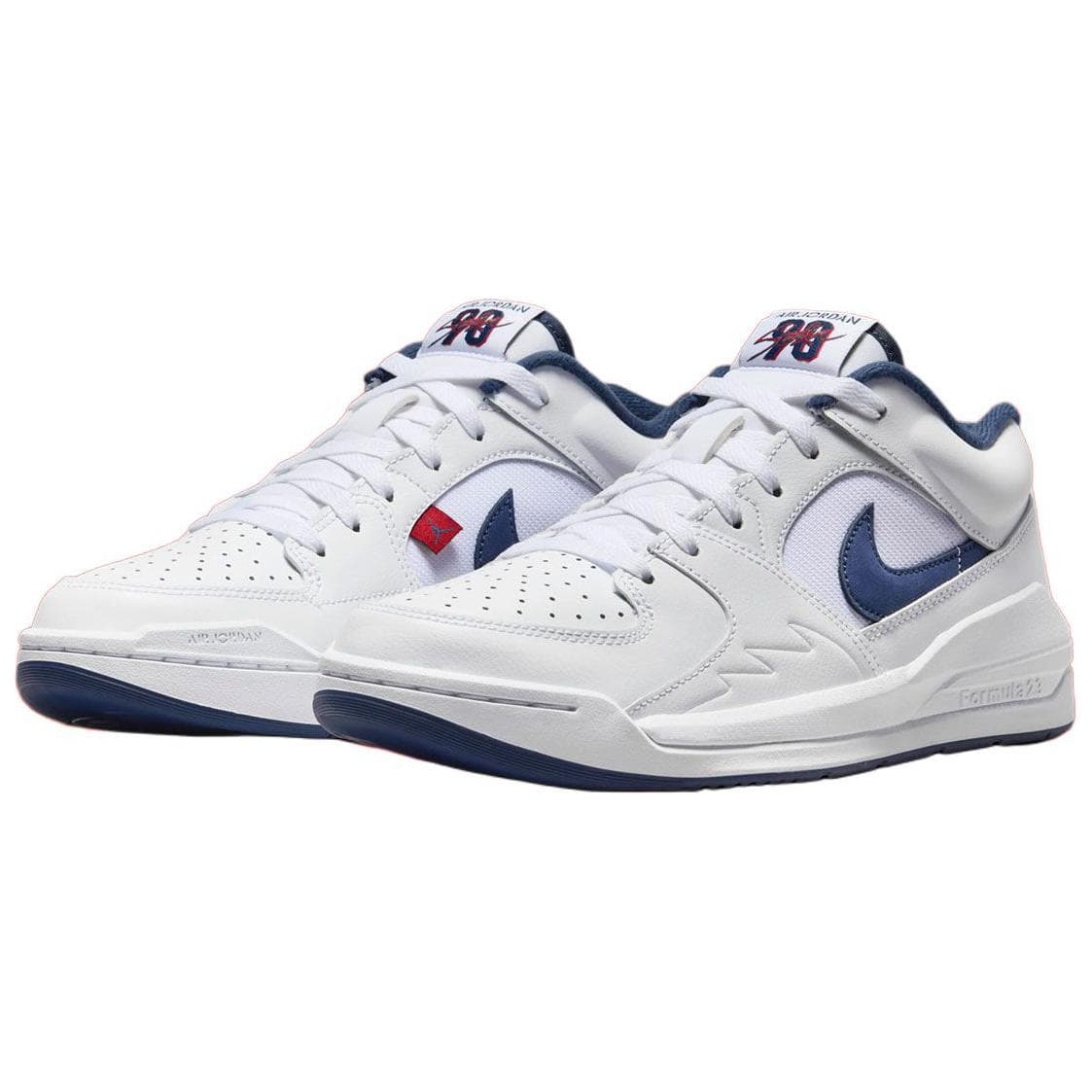 Кроссовки Jordan x Stadium 90 Удобные и прочные Лоу-топы Повседневная обувь Женская Бело-Синий - изображение 3