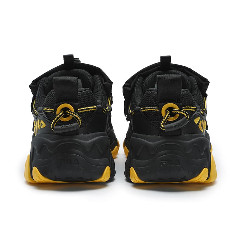 Кроссовки FILA FLUID 5 Low Топ Повседневная обувь Мужская Черная - изображение 5