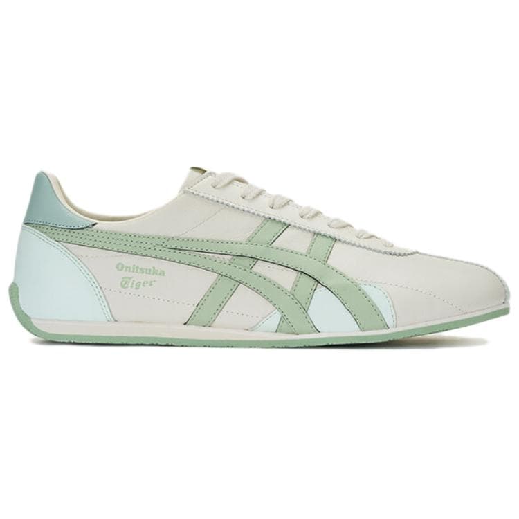 Кроссовки Onitsuka Tiger Runspark противоскользящая низкая повседневная обувь унисекс бежевого цвета - изображение 2