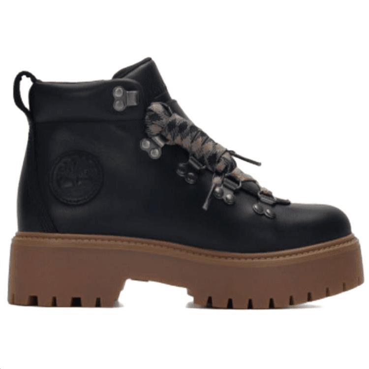 Ботинки TIMBERLAND Средней длины Армейские ботинки Женские Черный - изображение 2