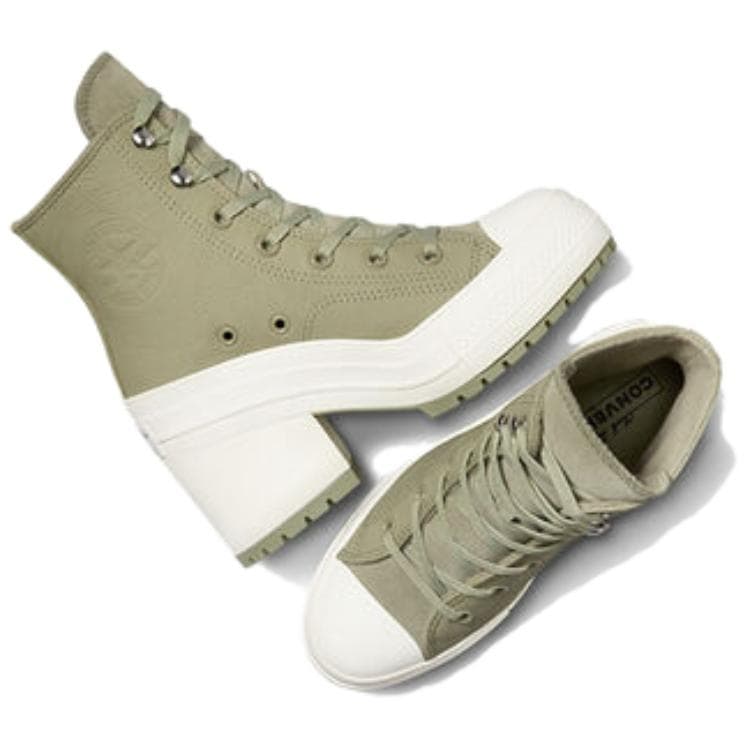 Кроссовки Converse Chuck Taylor 70S SEASONAL Модный Хай-топы Повседневный Один размер Зеленый - изображение 4
