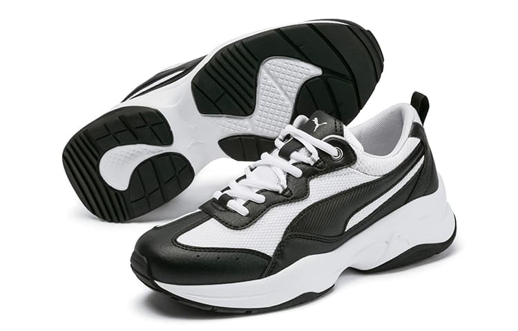 Кроссовки PUMA Cilia Trainers Black White - изображение 3
