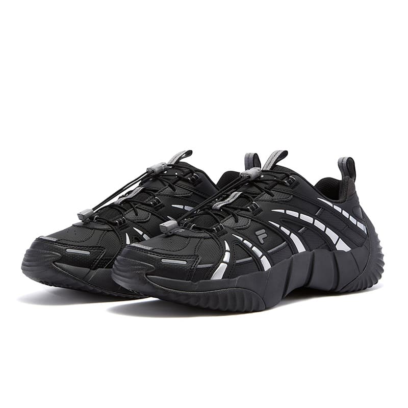 Кроссовки FILA FUSION BONE II Vertebra Shoes 2 Низкий Топ Повседневная Обувь Мужская Черная - изображение 3