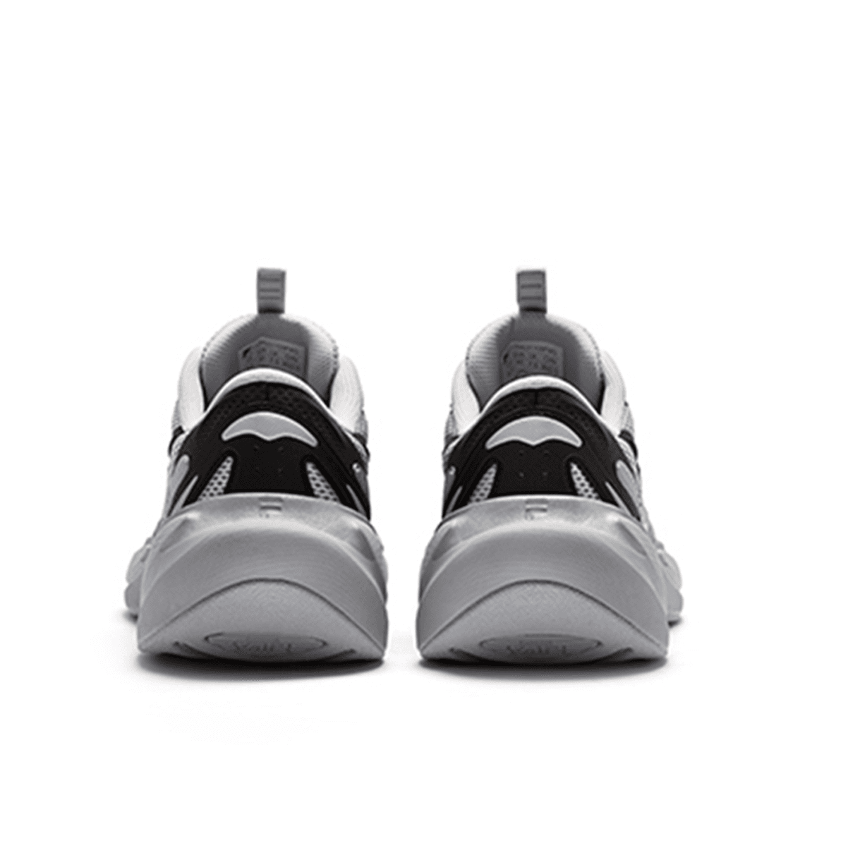 Кроссовки FILA FUSION Stormy Обувь Низкий Верх Повседневная Обувь Мужская Серый Серебряный - изображение 3