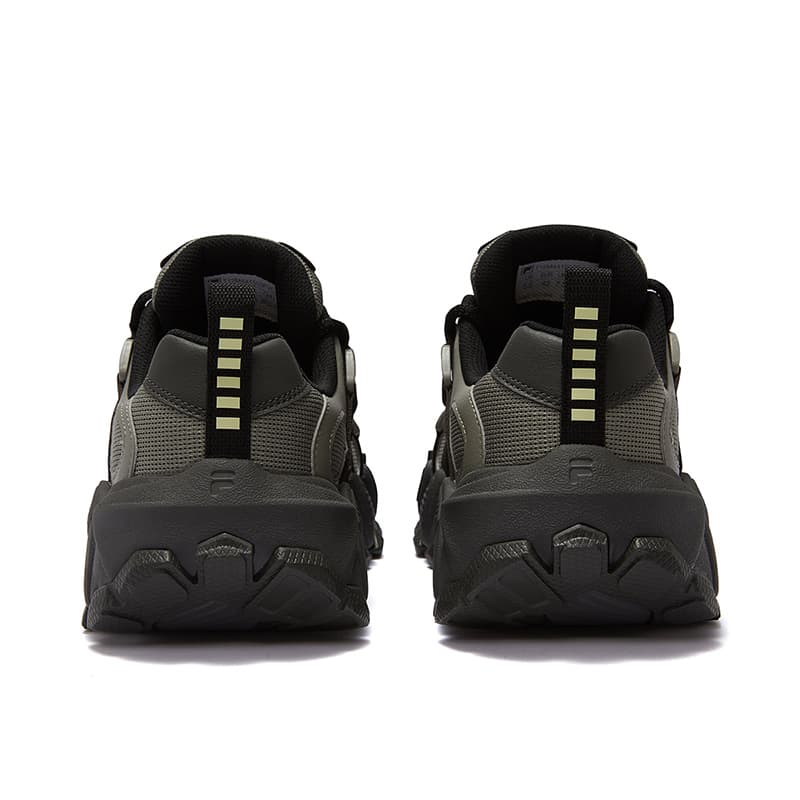 Кроссовки FILA FUSION EXOCET Collection Горы Низкий Топ Повседневная Обувь Мужская Ветивер Зеленый CHIMERA Серый - изображение 3