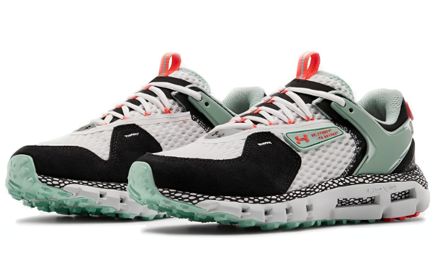 Кроссовки Under Armour Hovr Summit Green White - изображение 3