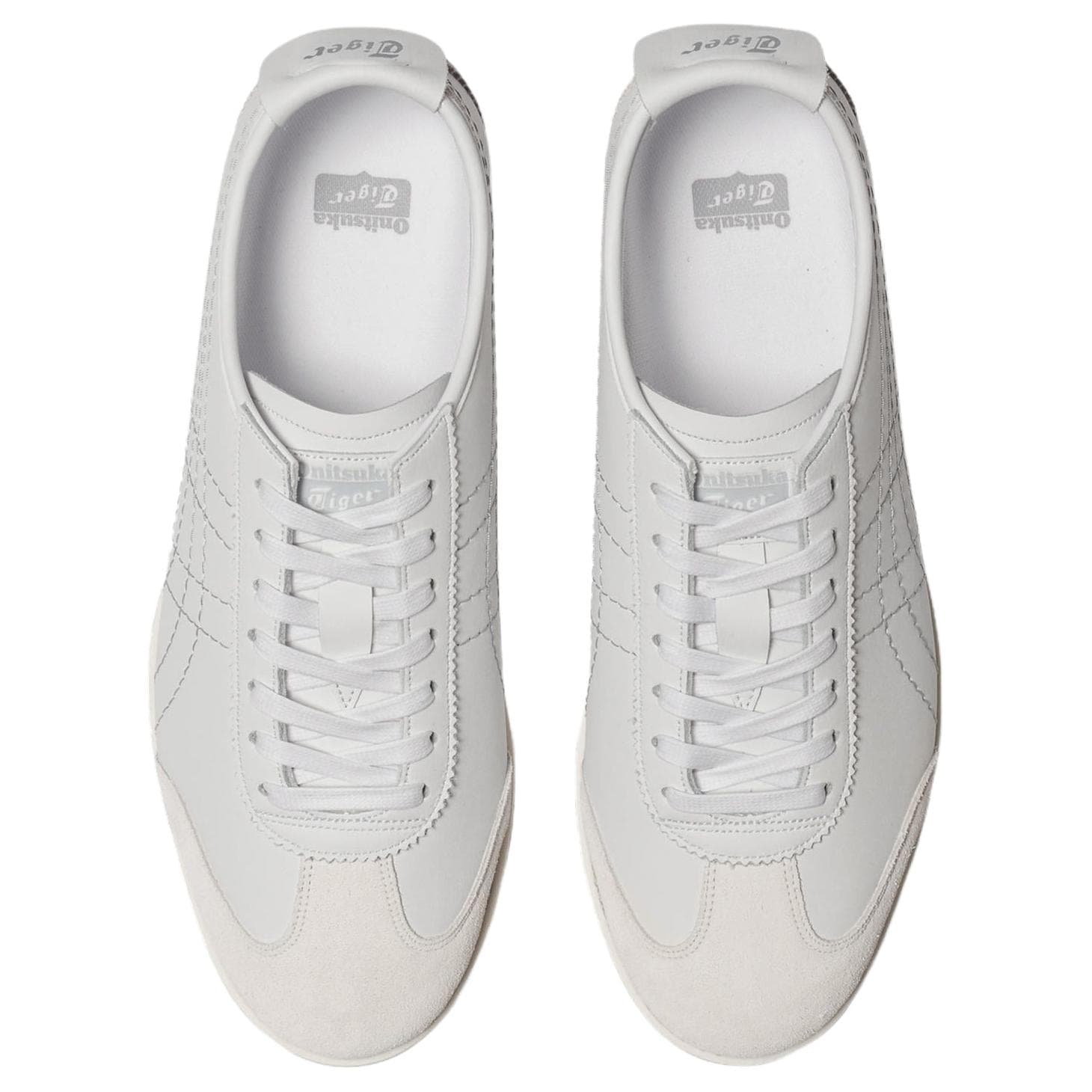 Кроссовки Onitsuka Tiger MEXICO 66 Повседневная обувь Низкий Топ Белый Унисекс - изображение 3