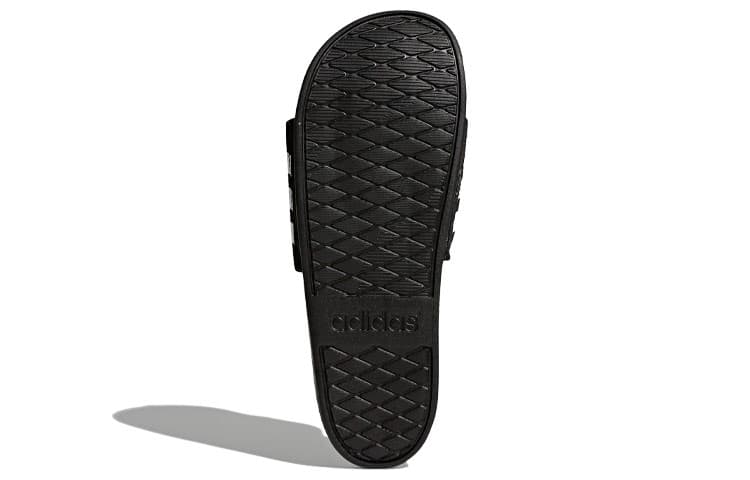 Сандалии adidas Adilette Cloudfoam Plus Slide Black White - изображение 6