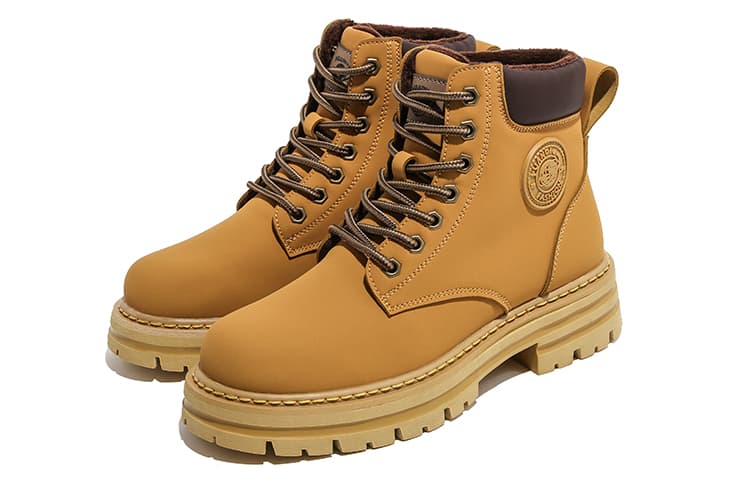 Ботинки HUANQIU Martin Boots Ginger Yellow - изображение 5