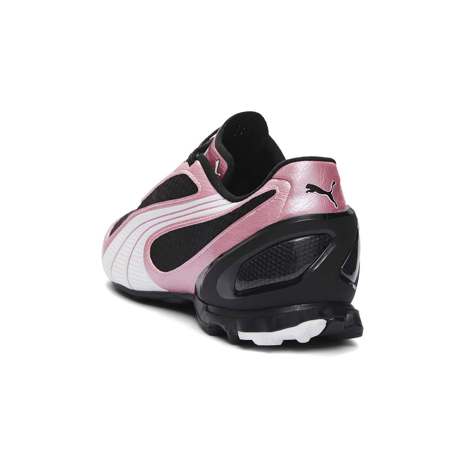 Кроссовки PUMA V S1 Износостойкий Низкий Топ Повседневная Обувь Унисекс Черный Розовый - изображение 4