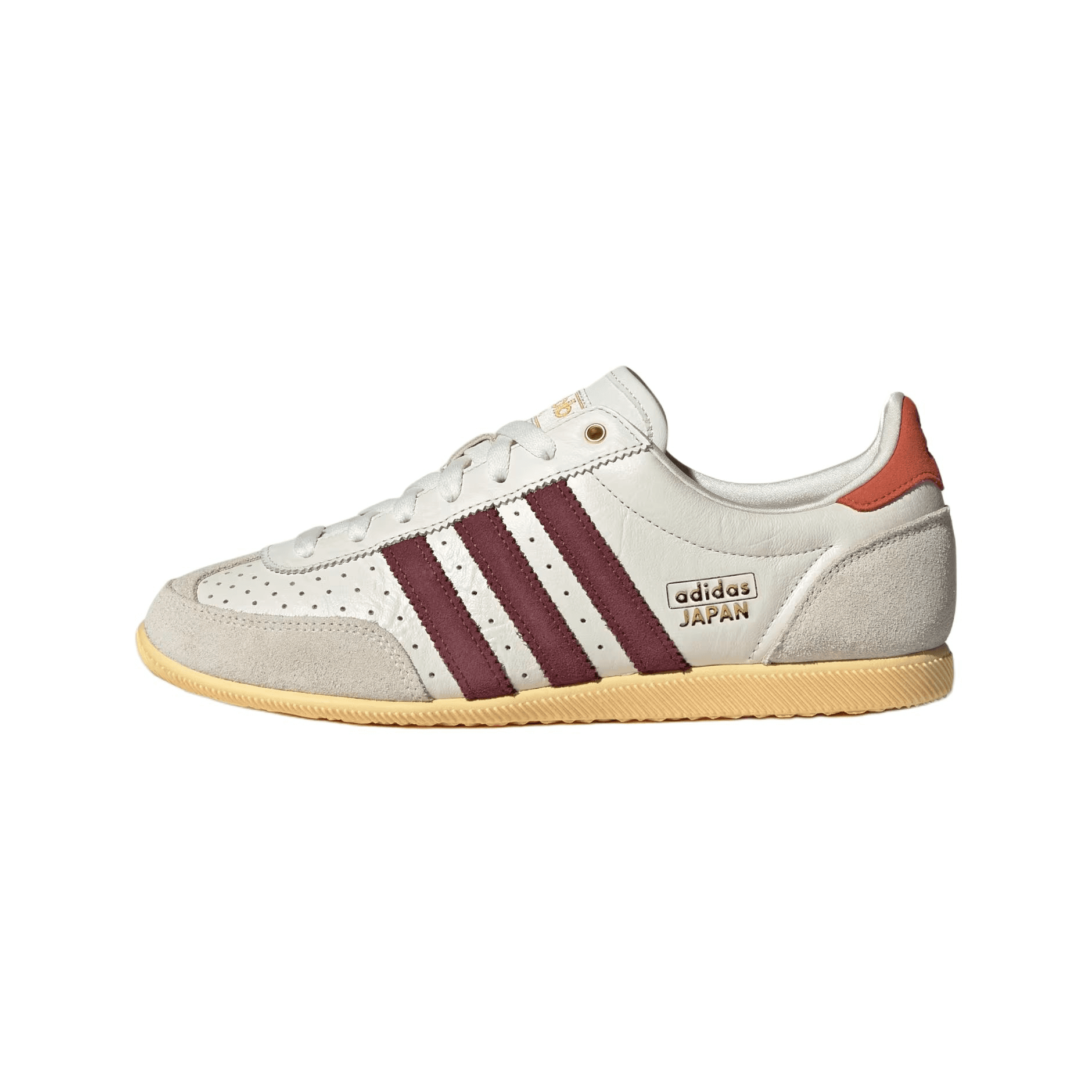 Кроссовки Adidas Originals Япония Кожа Противоскользящая Устойчивая к истиранию Низкий Верх Повседневная Обувь Женская Экрю - изображение 1