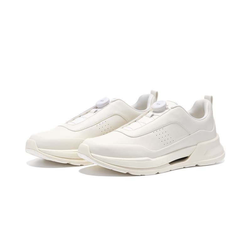 Кроссовки LI NING 1990 Diligent Practice Легкий Oтскок Low Топ Повседневная обувь Мужской Экрю - изображение 2