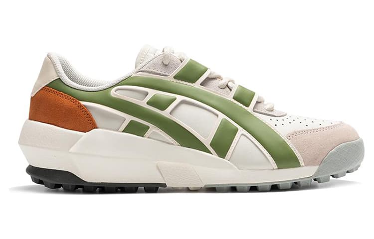 Кроссовки Onitsuka Tiger Big Logo Trainer противоскользящий устойчивый к истиранию низкий топ визуально увеличивающий рост - изображение 2