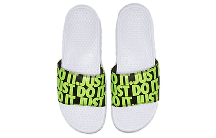 Сандалии Nike Benassi Duo Slide Black Green - изображение 3