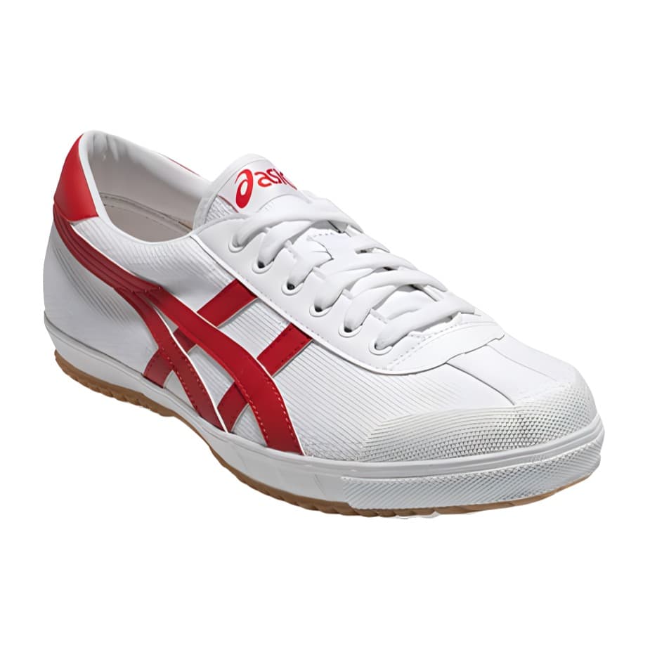 Кроссовки Asics TSG 110 Текстиль Синтетическая кожа Удобная Амортизация Износостойкий Низкий Верх Повседневная Обувь Унисекс Белый - изображение 4