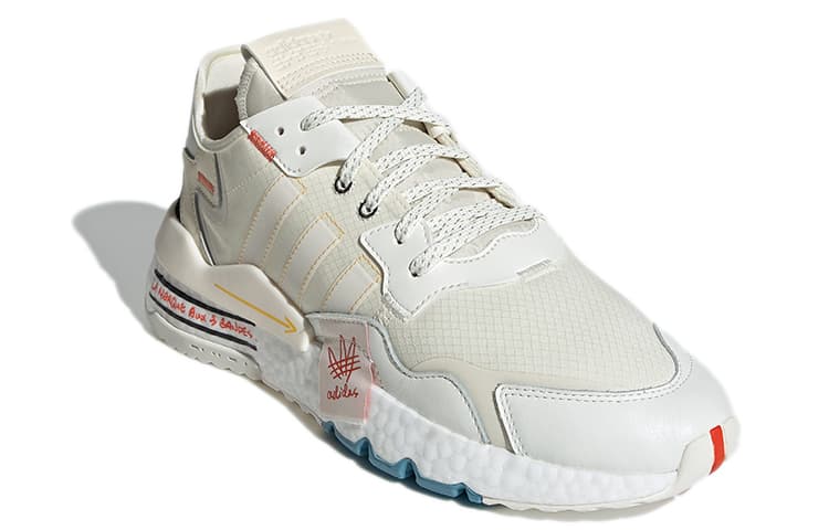 Кроссовки adidas Nite Jogger Beige - изображение 3