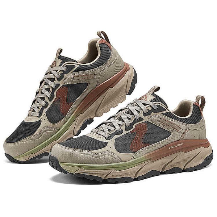 Кроссовки Skechers D'LUX JOURNEY Мода Низкий Топ Повседневная Обувь Мужская Тауповая - изображение 4