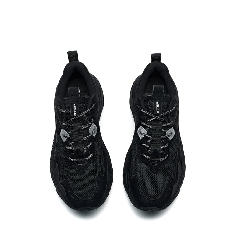 Кроссовки Xtep Huiyou Black/Metallic Silver - изображение 5