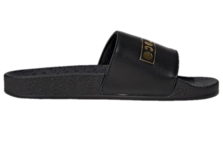 Сандалии adidas Adilette Black Gold - изображение 2