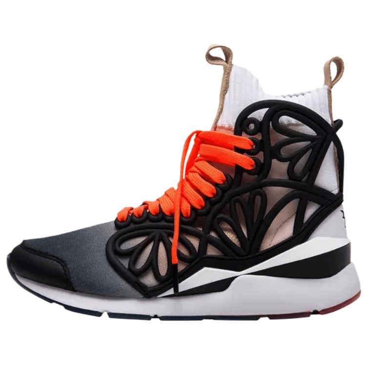 Кроссовки SOPHIA WEBSTER X PUMA Pearl Cage MID Топ Повседневная обувь Женские Черный белый - изображение 1