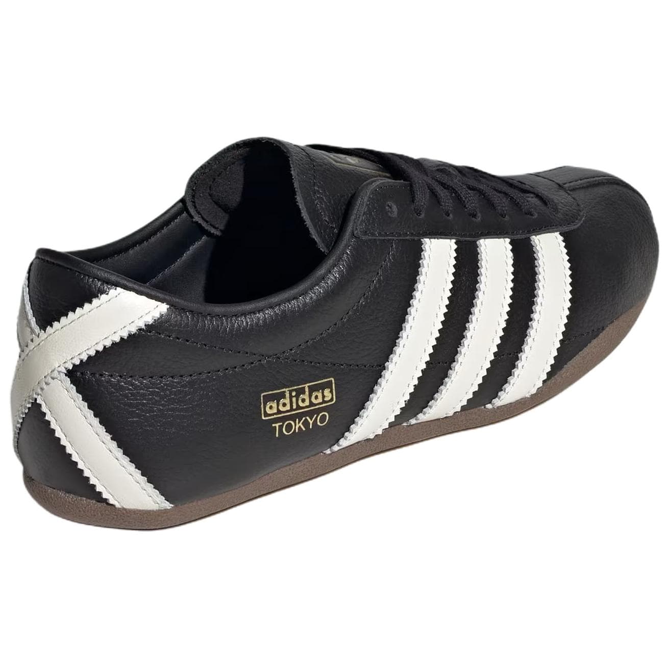 Кроссовки Adidas Originals Tokyo Устойчивый к истиранию Низкий Топ Повседневная Обувь Женская Черная - изображение 1