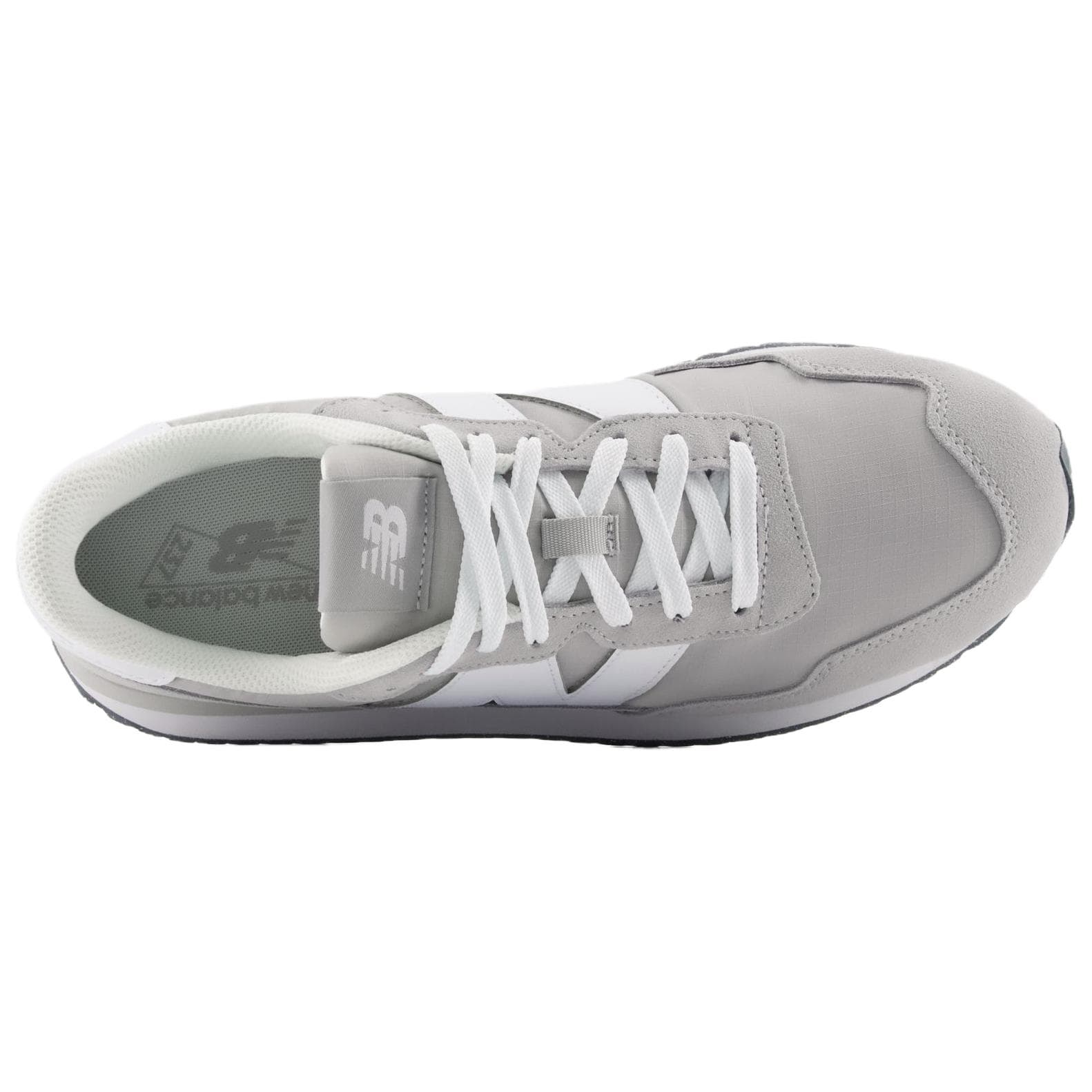Кроссовки New Balance NB 237 Устойчивая к истиранию Низкая Повседневная Обувь Унисекс Светло-Серый - изображение 4