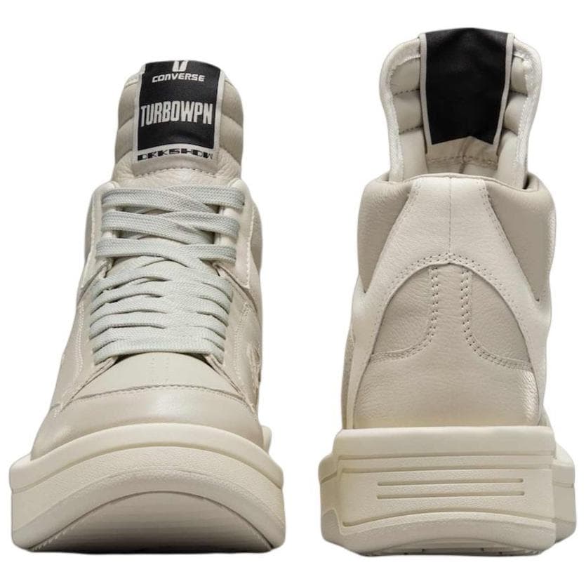 Кроссовки Rick Owens DRKSHDW x Converse TURBOWPN Mid White - изображение 4