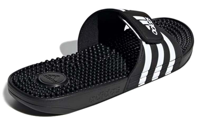 Сандалии adidas Adissage Black White - изображение 3