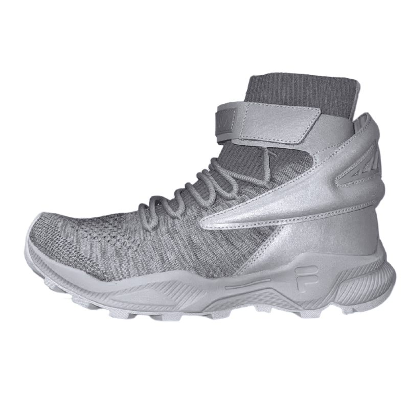 Кроссовки FILA FUSION Износостойкие Высокие Повседневные Кроссовки Женские Серые - изображение 1