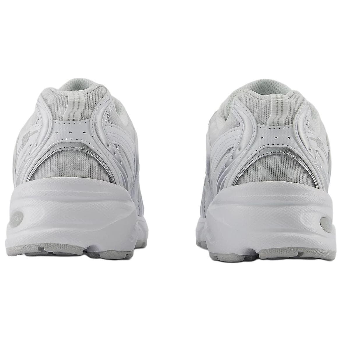Кроссовки New Balance NB 530 Устойчивый к истиранию Низкий топ Повседневная обувь Унисекс Белый Серебряный - изображение 5