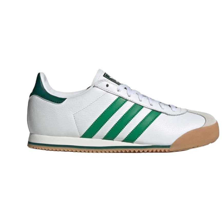 Кроссовки Adidas Originals Country OG Противоскользящая Устойчивая к истиранию Низкий Топ Повседневная Обувь Мужская Белая Зеленая - изображение 2