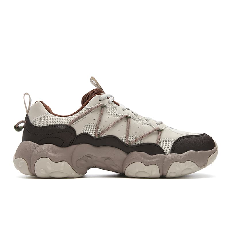 Кроссовки FILA FLUID 6 Износостойкий Дышащий Легкий Низкий Топ Повседневная Обувь Мужская Желто-Коричневый - изображение 2