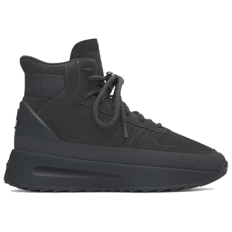 Кроссовки Adidas Originals x Fear Of God Athletics Лос-Анджелес Искусственная замша Высокие кеды Повседневная обувь Унисекс Черный - изображение 2