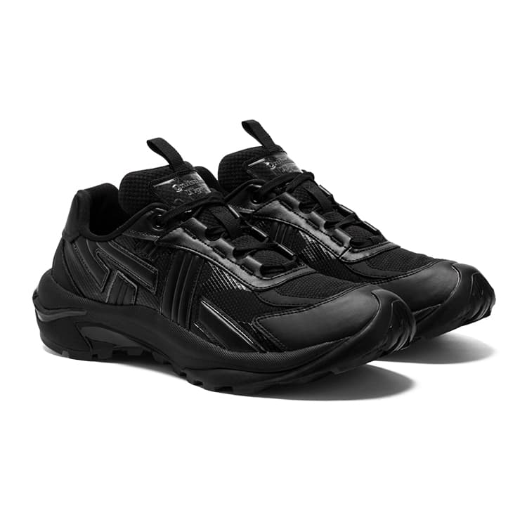 Кроссовки Onitsuka Tiger Низкий топ Повседневная обувь Унисекс Черный - изображение 3