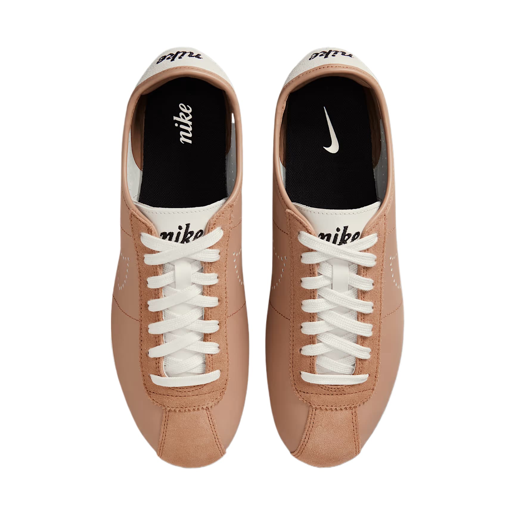 Кроссовки Nike Cortez Low Топ Повседневная обувь Женская Коричневая - изображение 4