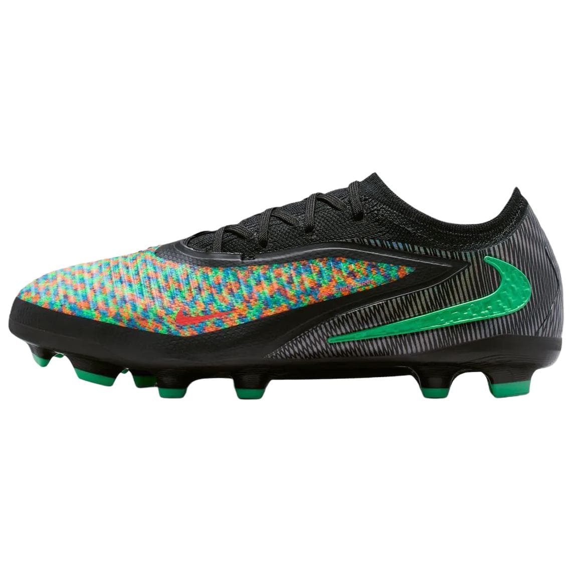 Бутсы NIKE Phantom 6 Лоу-топы Детские футбольные бутсы Черный Детский - изображение 1