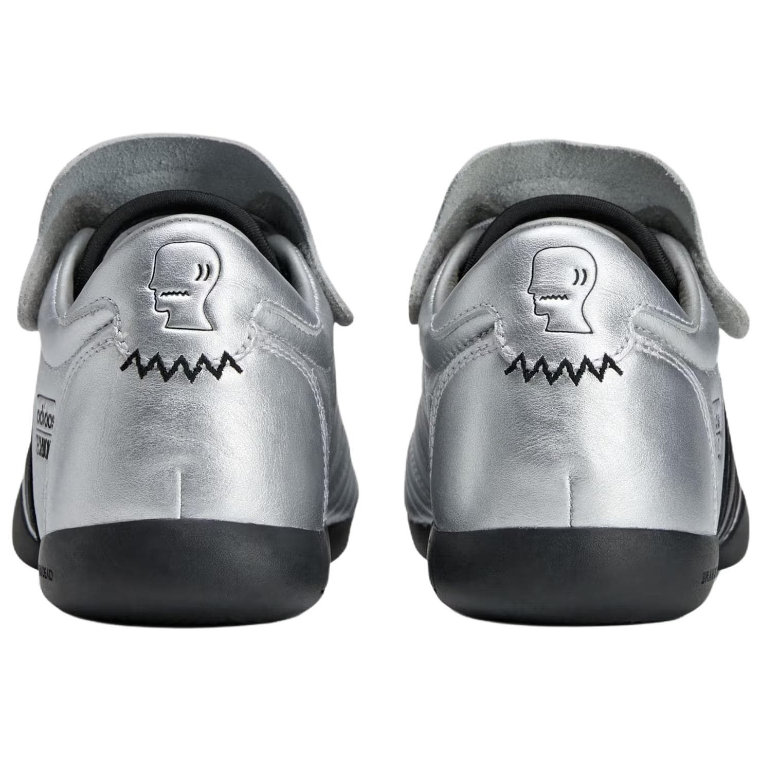 Кроссовки Brain Dead x Adidas Тхэквондо Обувь Унисекс Серебряная - изображение 5