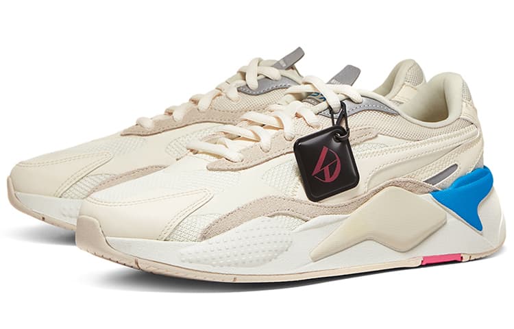 Кроссовки PUMA RS-X Puzzle White Blue - изображение 2