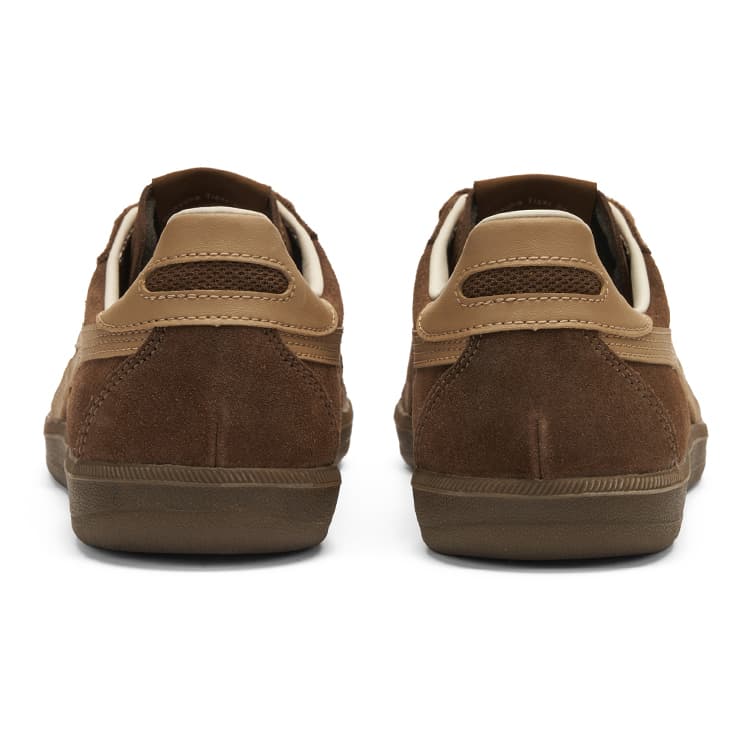 Кроссовки Onitsuka Tiger Tokuten Текстиль Спилок коровьей кожи Низкий топ Повседневная обувь Унисекс Темно-коричневый - изображение 7