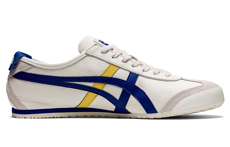 Кроссовки Onitsuka Tiger Mexico 66 White Blue Yellow - изображение 2