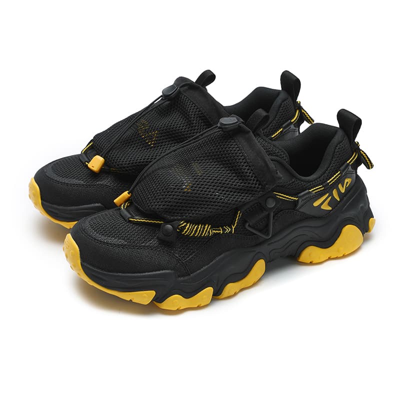 Кроссовки FILA FLUID 5 Low Топ Повседневная обувь Мужская Черная - изображение 3