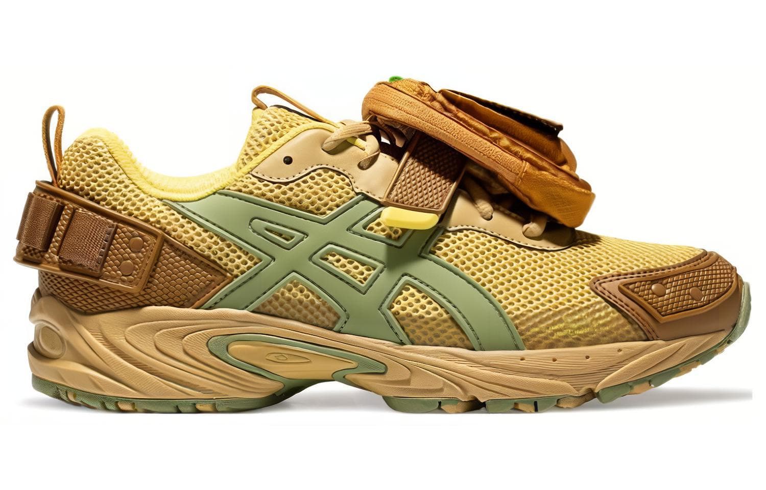 Кроссовки Asics Gel-KAHANA TR V3 Yellow - изображение 2