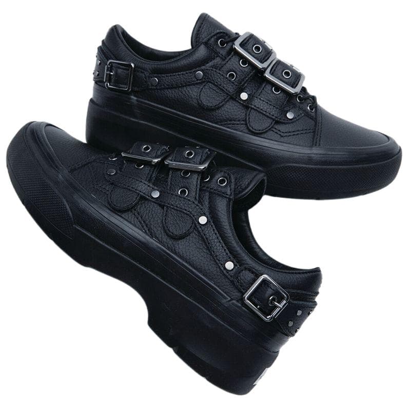 Кроссовки EFRON Danzig x Vans Premium Old Skool Повседневная обувь Женская Черная - изображение 5