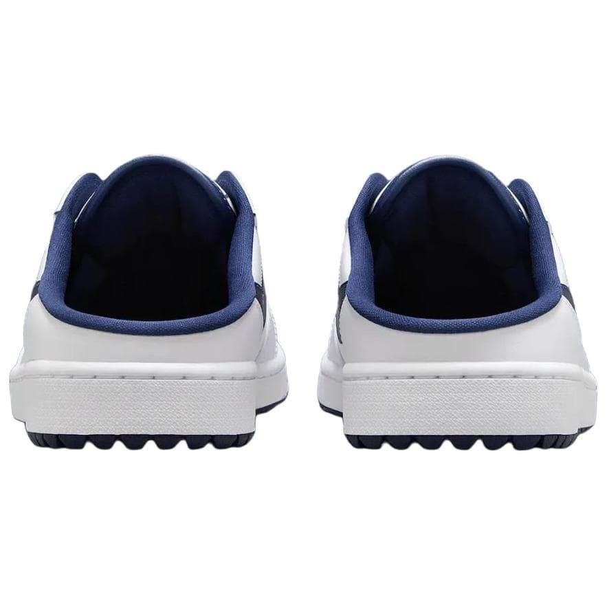 Кроссовки Jordan Air Jordan 1 Low Топ Обувь для гольфа Мужская Белая и Синяя - изображение 5