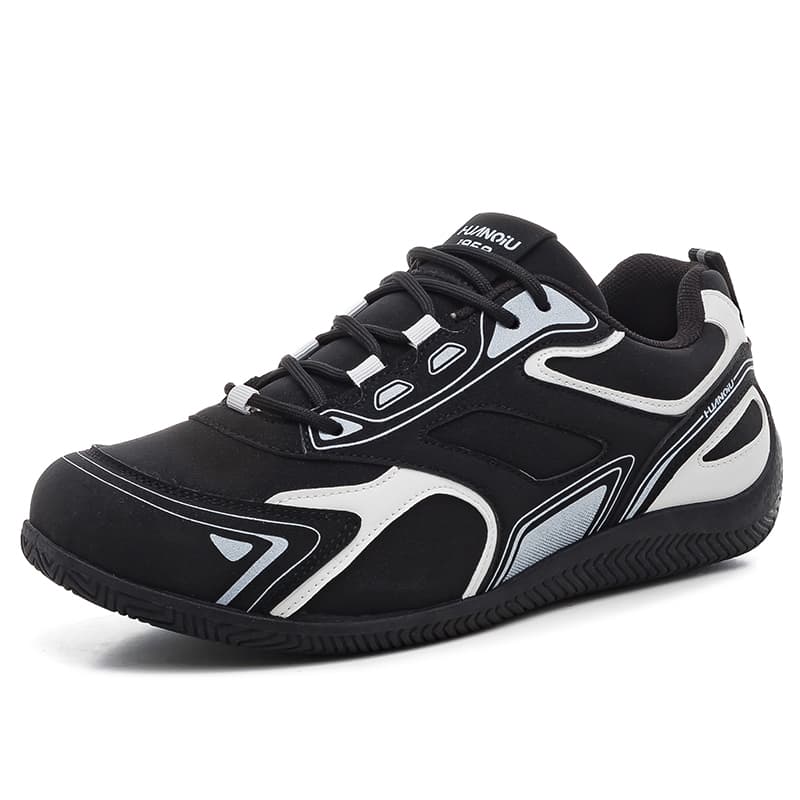 Кроссовки HUANQIU Black White Sneakers - изображение 2