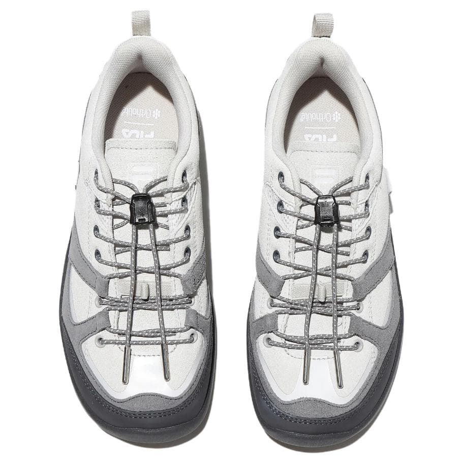 Кроссовки Fila Melvis Pro V2 Low Топ Повседневная обувь Унисекс Белый Серый - изображение 3