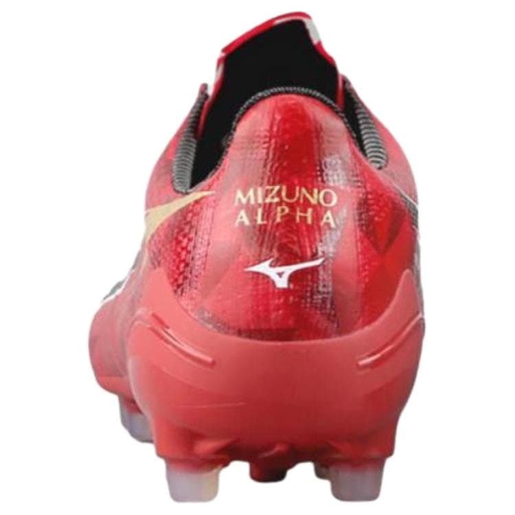 Кроссовки для футбола Mizuno AG Искусственный газон Синтетическая кожа Футбольные бутсы Мужские Красный Черный - изображение 3