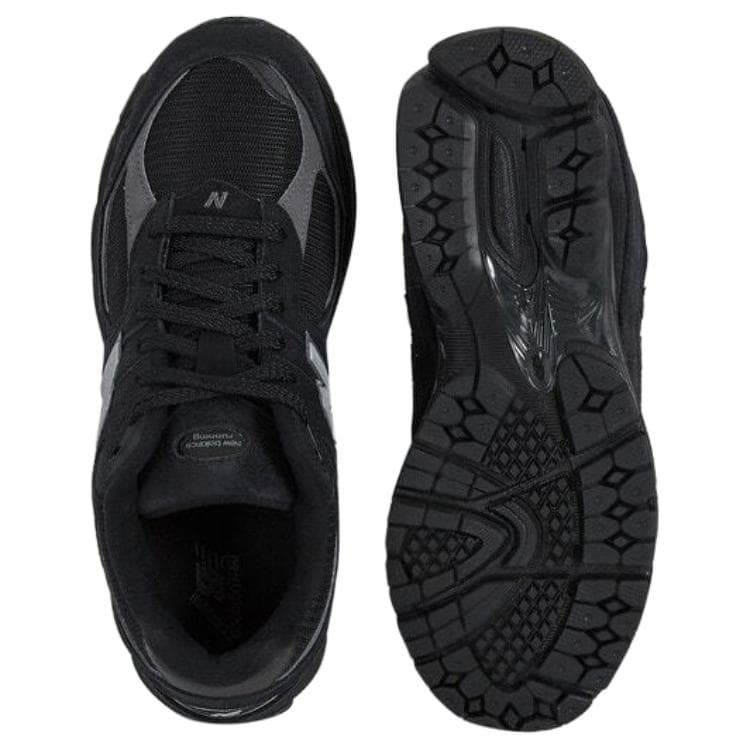 Кроссовки New Balance NB 2002R Комфортная Низкая Повседневная Обувь Унисекс Черная Серебряная - изображение 4