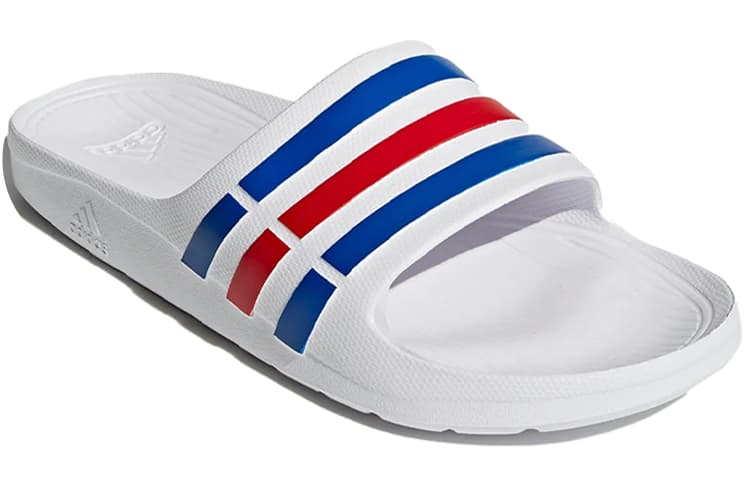Сандалии adidas Duramo Sl Slide White Blue Red - изображение 3