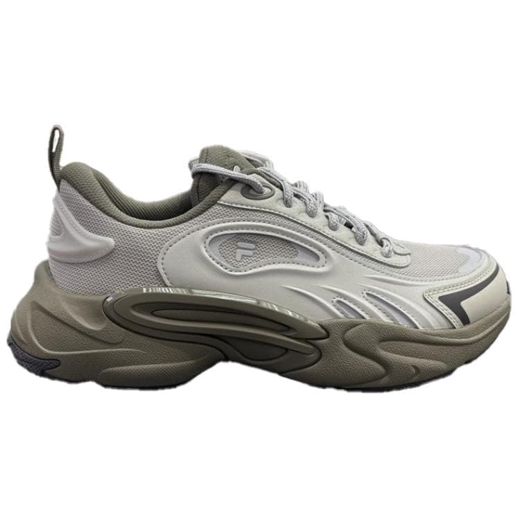 Кроссовки FILA FUSION FORCE WE Удобный с флисовой подкладкой термический низкий топ повседневная обувь мужская белый-коричневый - изображение 2